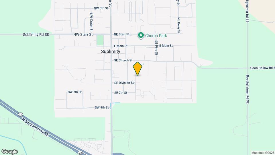 460 SE Conifer Pl Map and Location Details