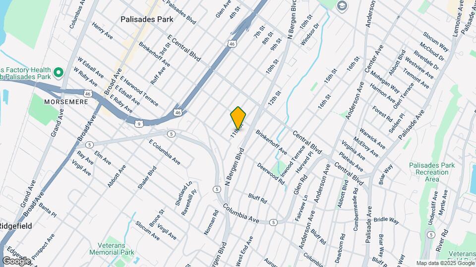 222 11th St, Unit Spacious apt for Rent! Map and Location Details