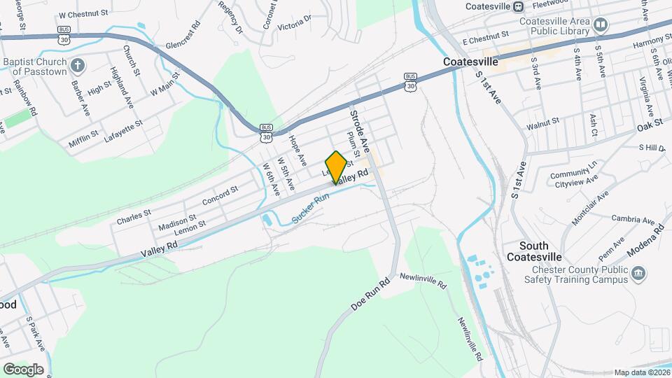 398 Valley Rd Map and Location Details