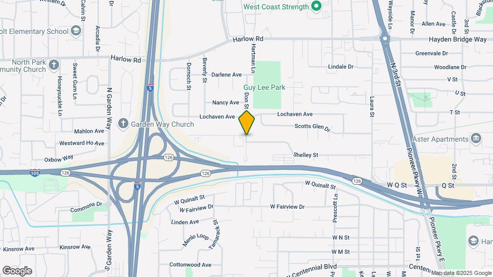 2055 Devos St Map and Location Details