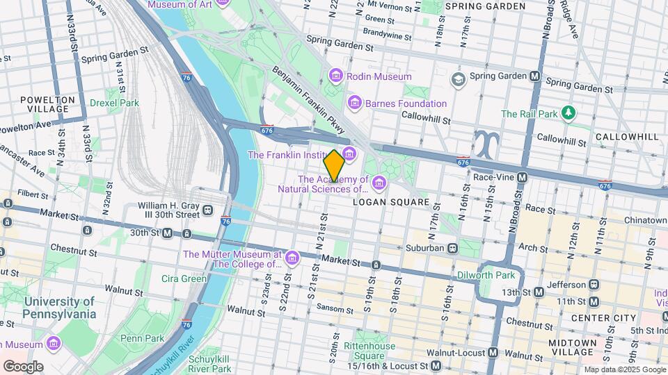 143 N 21st St Map and Location Details