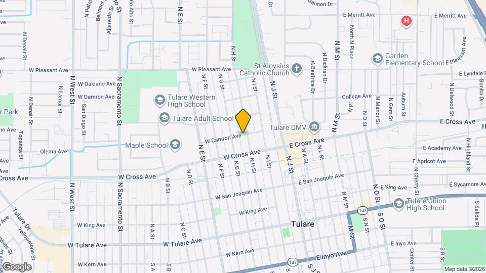 211 W Camron Ave Map and Location Details