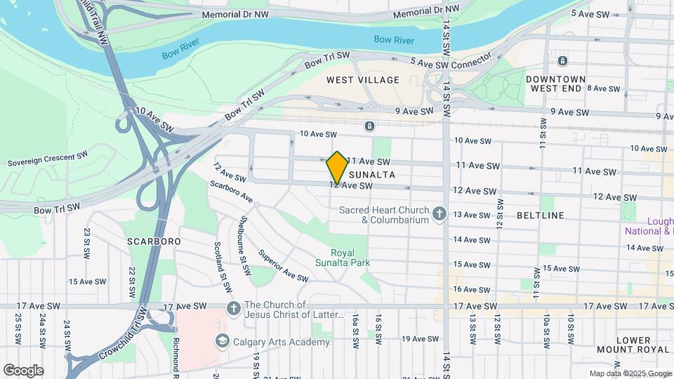 1737 12th Ave SW Map and Location Details