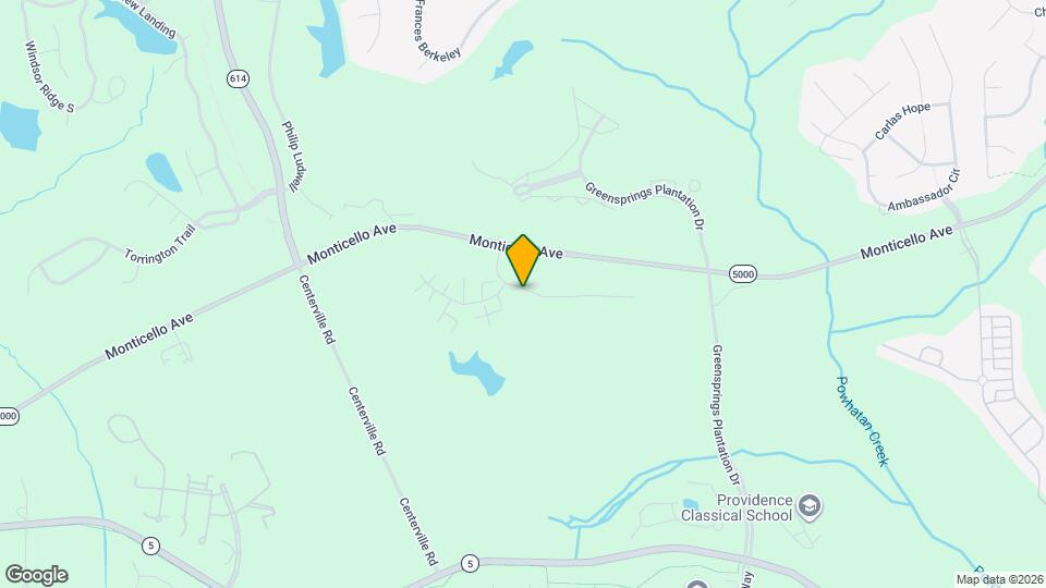 1605 Braemar Creek Map and Location Details