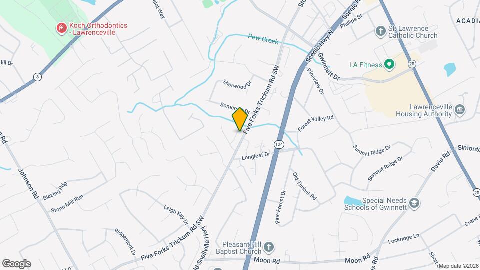 732 Sanctuary Ln Map and Location Details