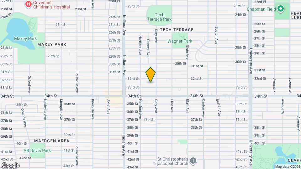 3208 33rd St Map and Location Details