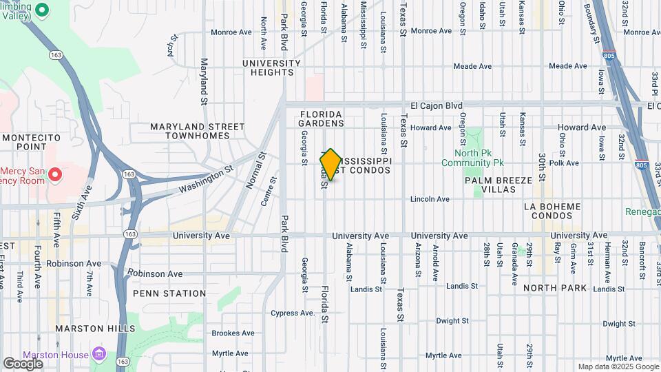 4033 Florida St Map and Location Details