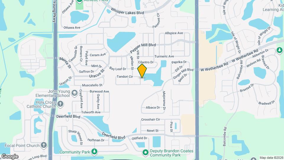 2444 Tandori Cir Map and Location Details