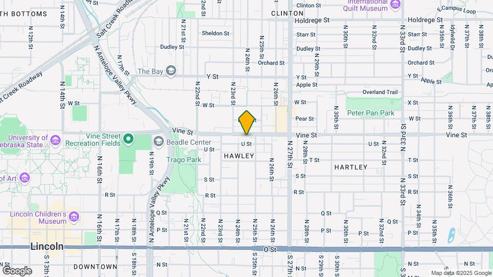 2417 Vine St Map and Location Details