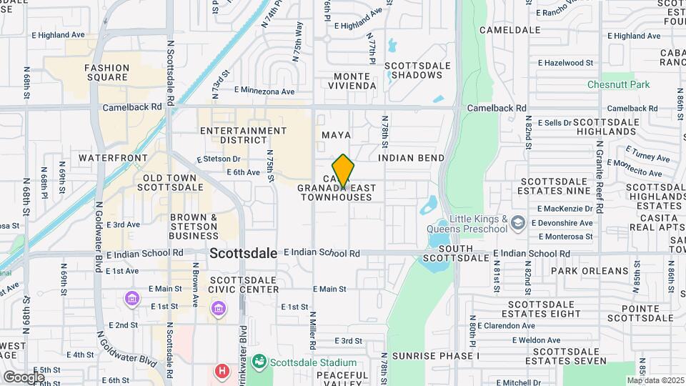 4250 N Parkway Ave Map and Location Details