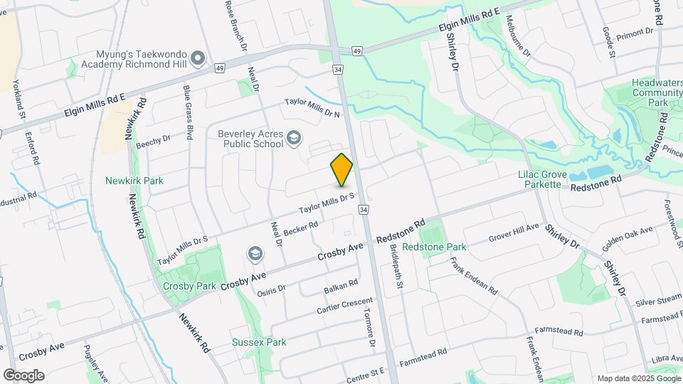 447 Taylor Mills Dr S Map and Location Details