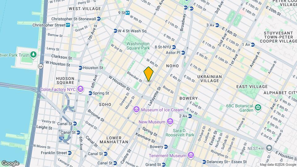 647 Broadway Mapa y Detalles de la Ubicación