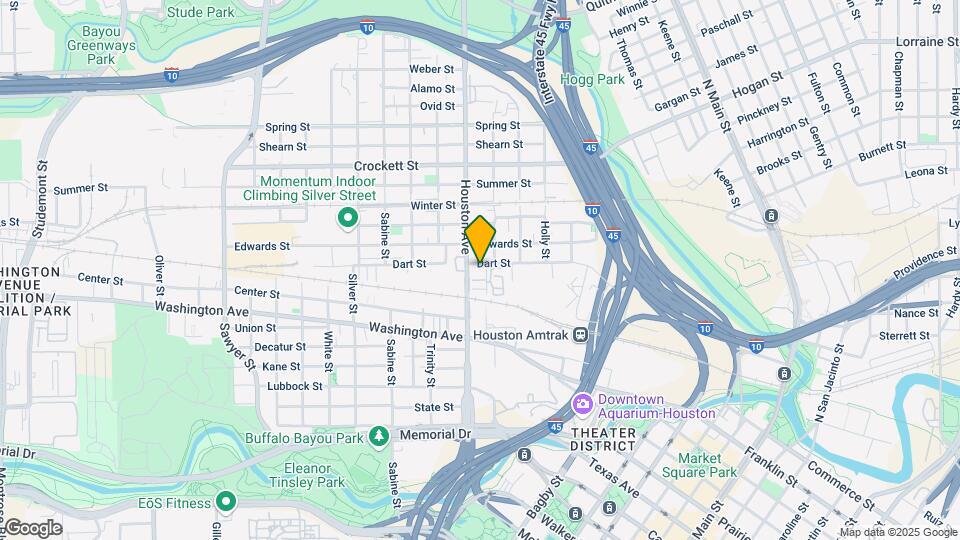 1407 Dart St Map and Location Details