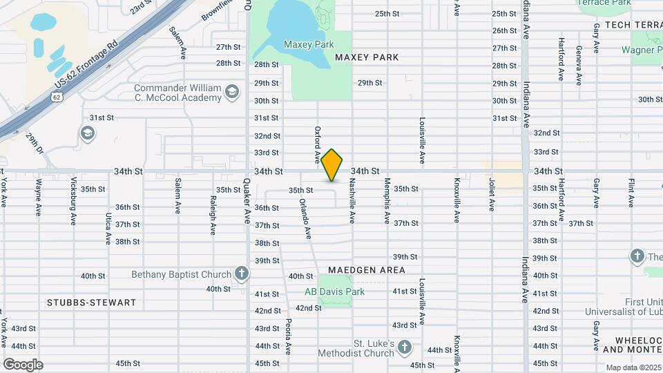 4106 35th St Map and Location Details