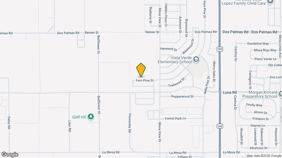 11584 Fern Pine St Map and Location Details