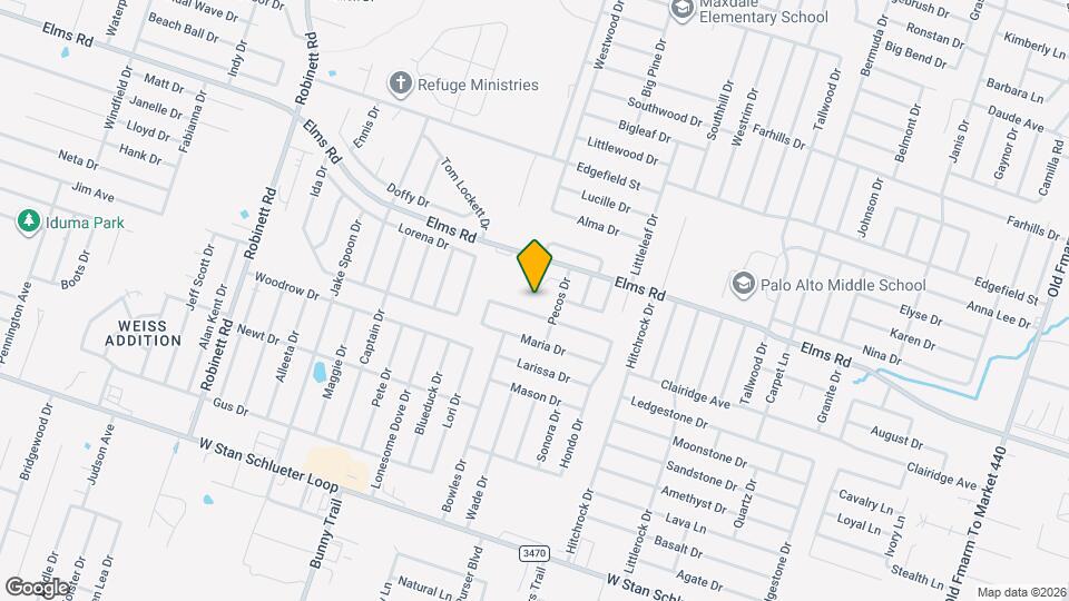 2804 Kerrville Ct Map and Location Details