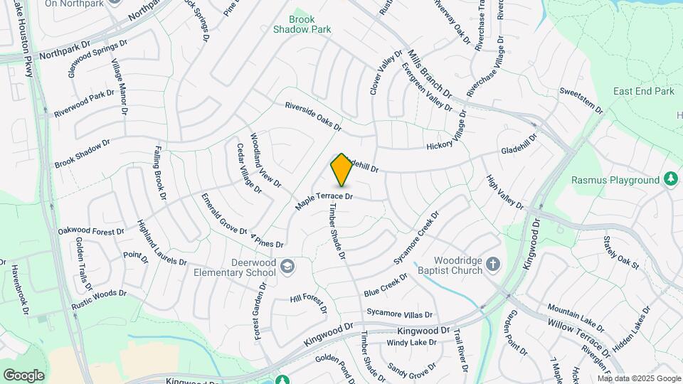 5207 Maple Terrace Dr Map and Location Details