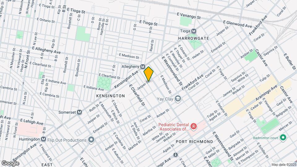 1911 E Wishart St Map and Location Details