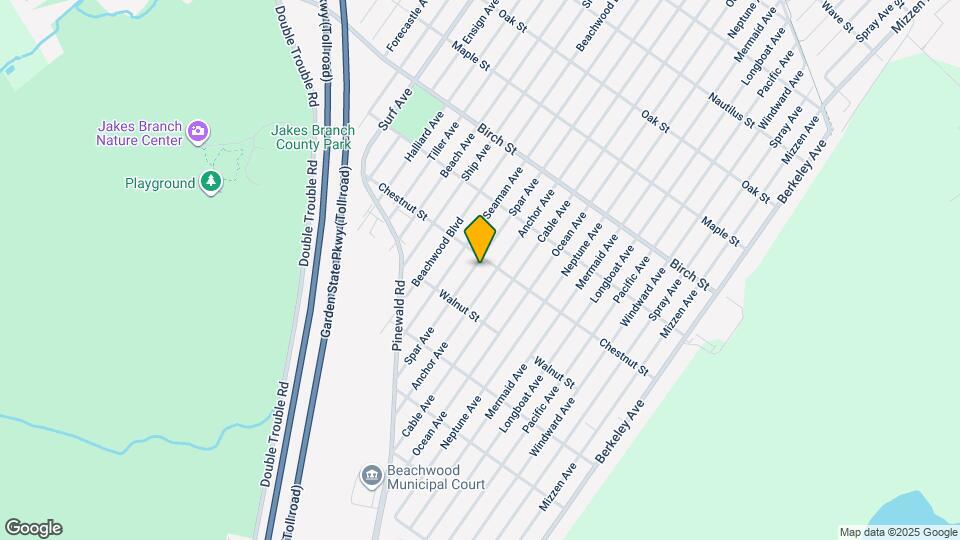 1109 Spar Ave Map and Location Details