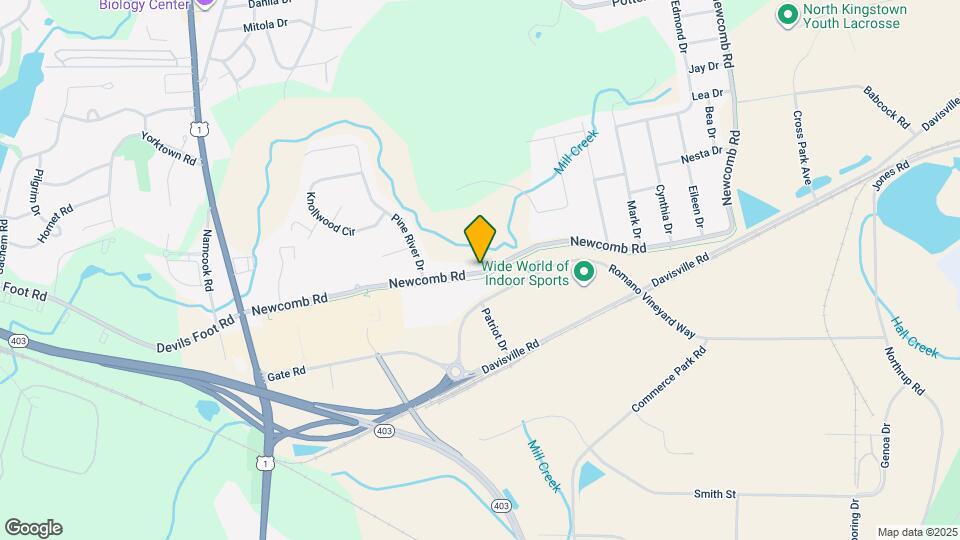 310 Newcomb Rd, Unit 1 Map and Location Details