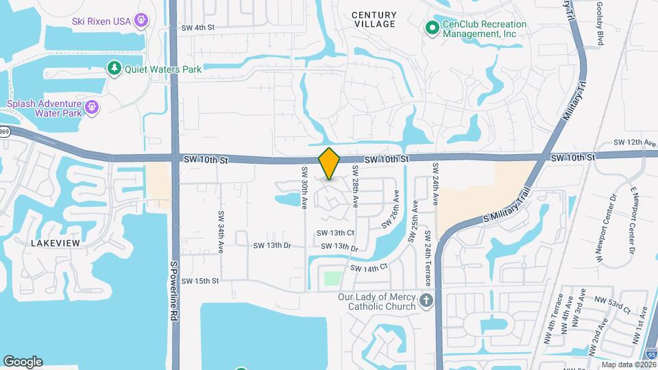 2903 SW 11th Pl N Mapa y Detalles de la Ubicación