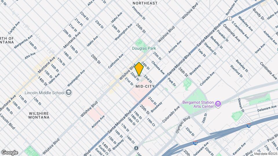 1251 22nd St Map and Location Details