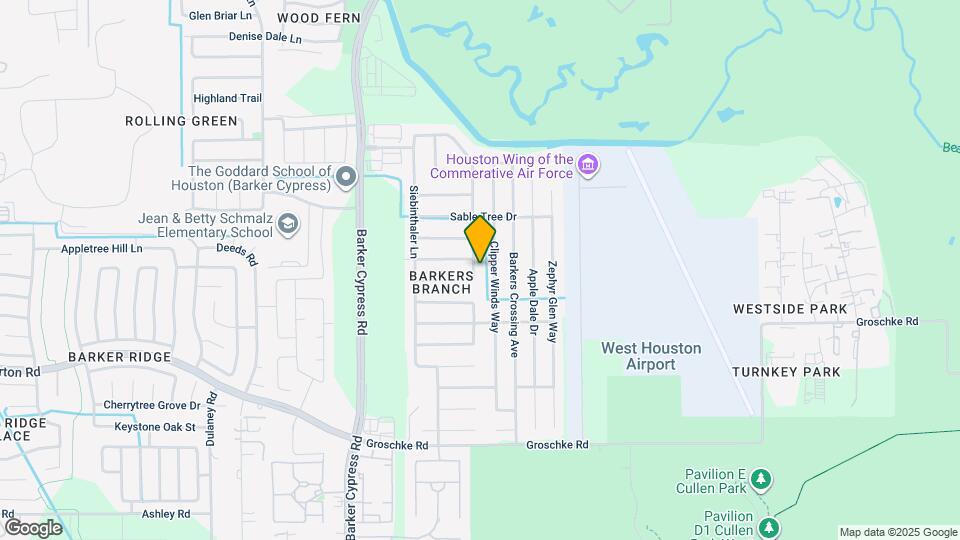 3414 Aztec Wood Dr Map and Location Details