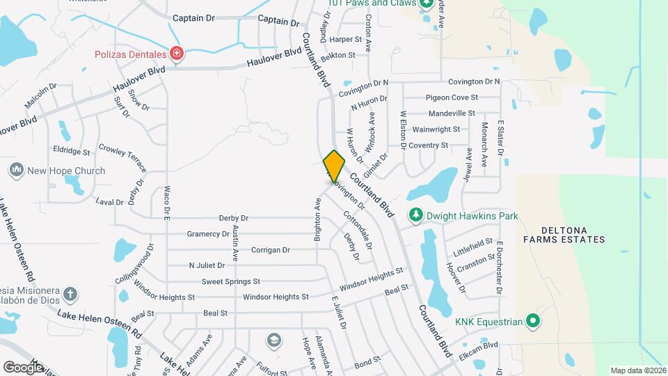2800 W Covington Dr Map and Location Details