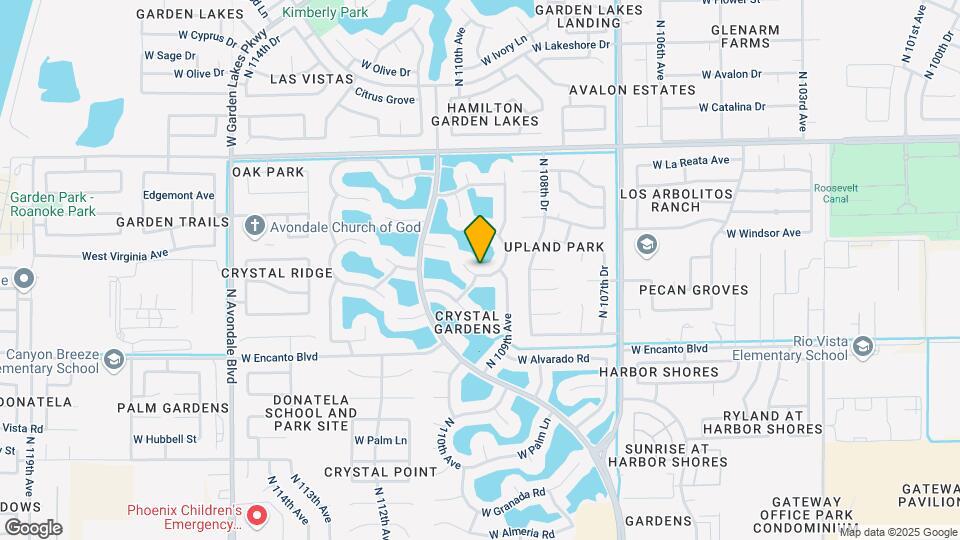 10930 W Wilshire Dr Map and Location Details