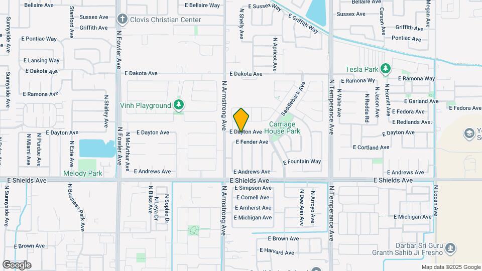 6563 E Tobey Ave Map and Location Details