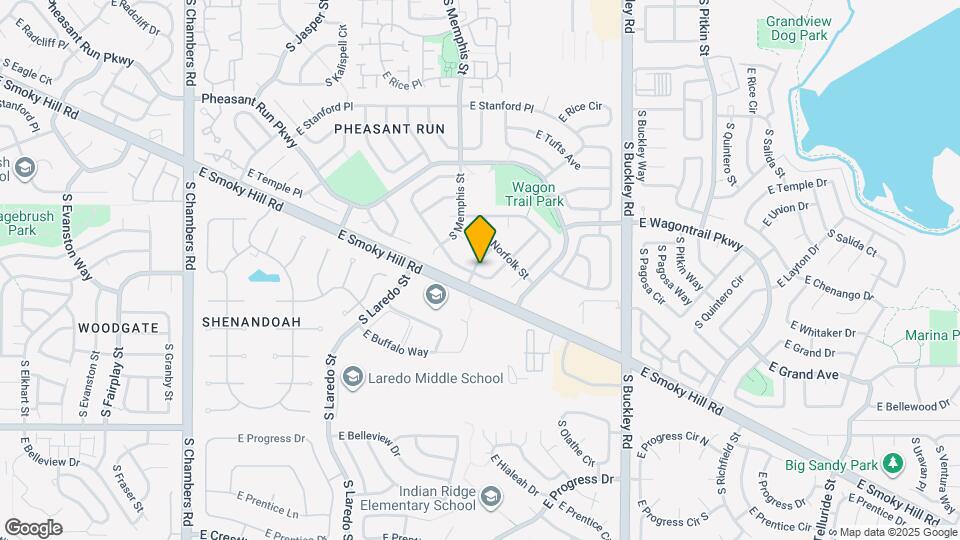 16405 E Layton Ave Map and Location Details