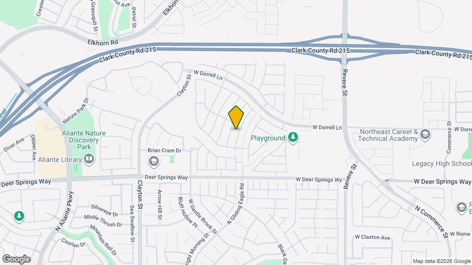 6943 Denio Island St Map and Location Details