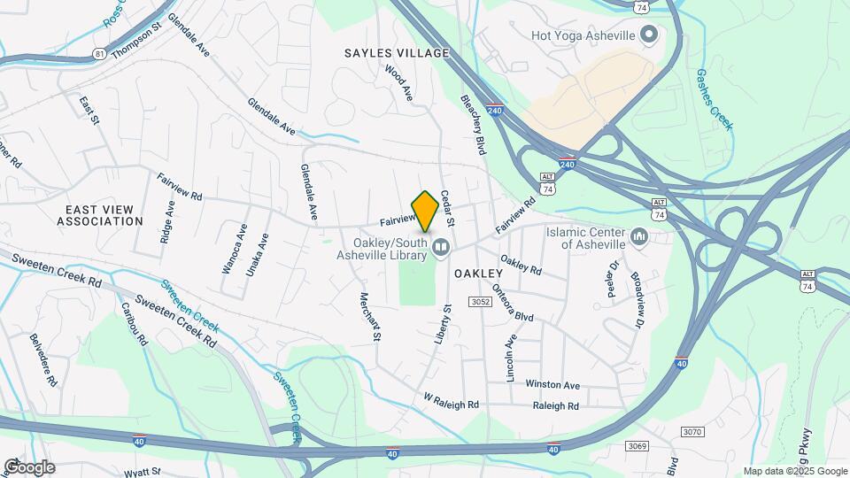 726 Fairview Rd Mapa y Detalles de la Ubicación
