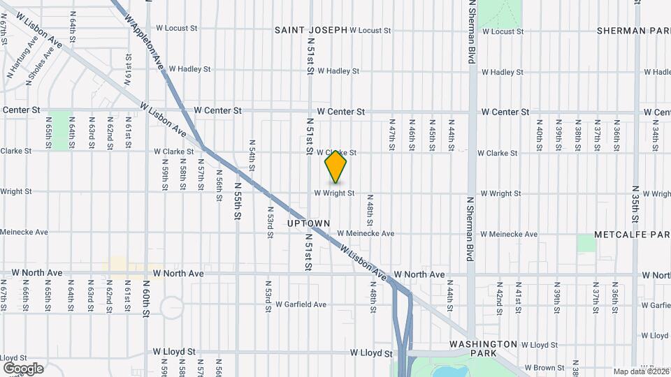 2508 N 50th St Map and Location Details