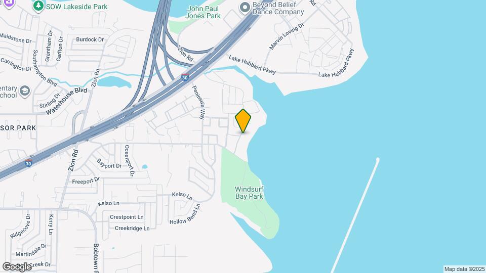 5218 Lake Terrace Ct Map and Location Details