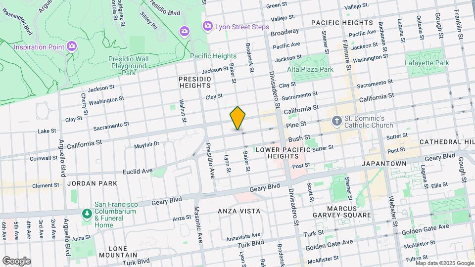 2920 Pine St Mapa y Detalles de la Ubicación