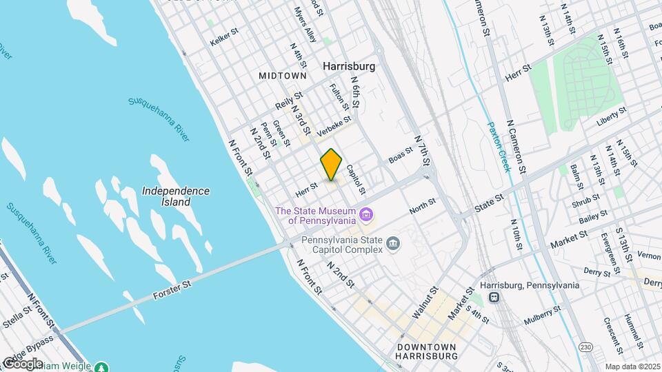 1004 N 3rd St Mapa y Detalles de la Ubicación