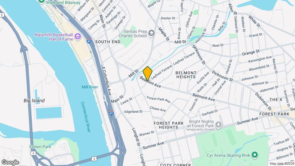 60 Belmont Ave, Unit Belmont #1 Mapa y Detalles de la Ubicación