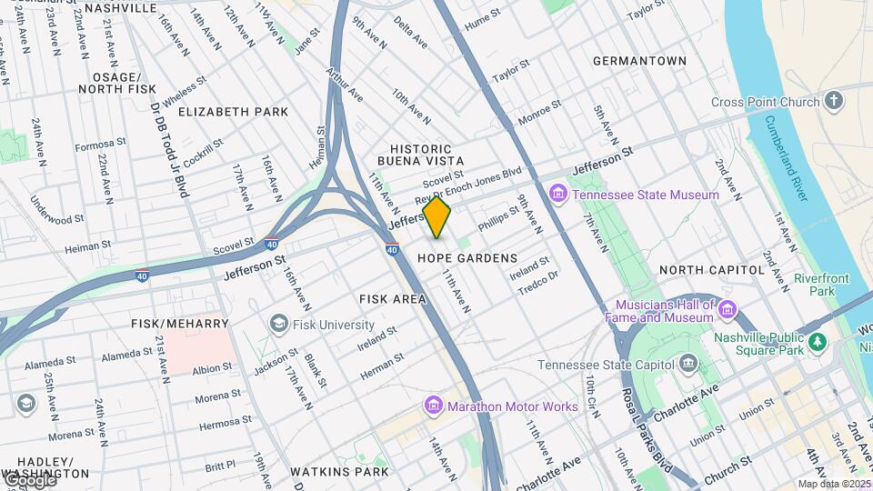 1014 11th Ave N Map and Location Details