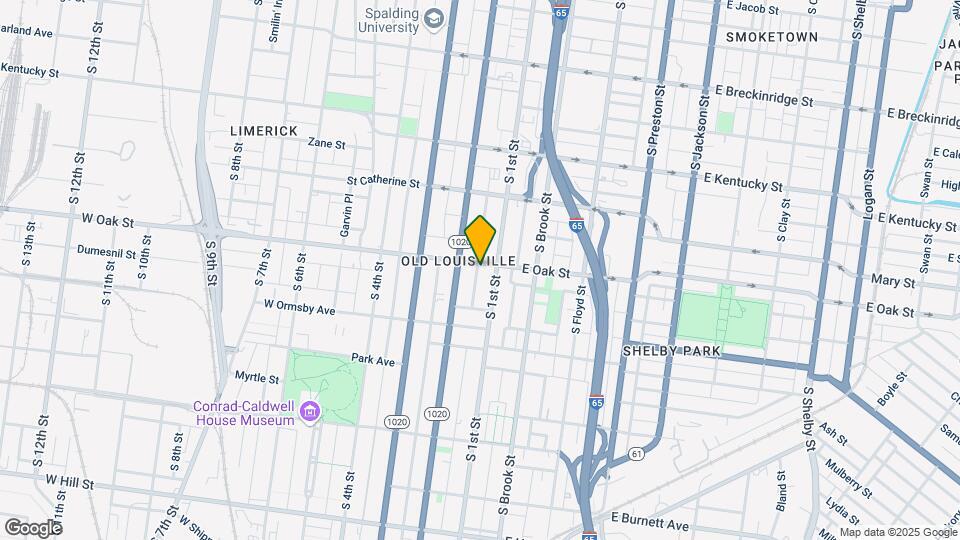 116 W Oak St Mapa y Detalles de la Ubicación