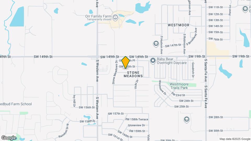 633 SW 151st St Map and Location Details