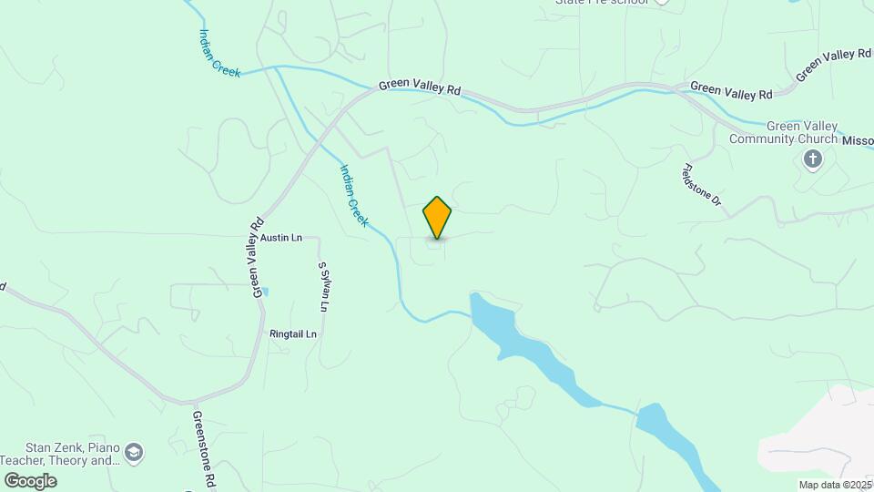 5844 Critter Hill Rd Map and Location Details