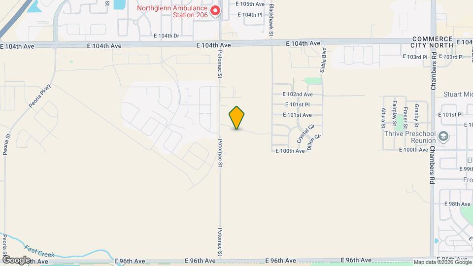 10035 Abilene St Mapa y Detalles de la Ubicación