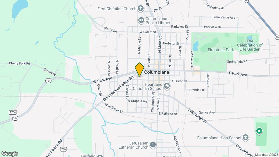 30 S Middle St Map and Location Details