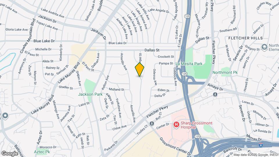 5960 Nagel St Map and Location Details