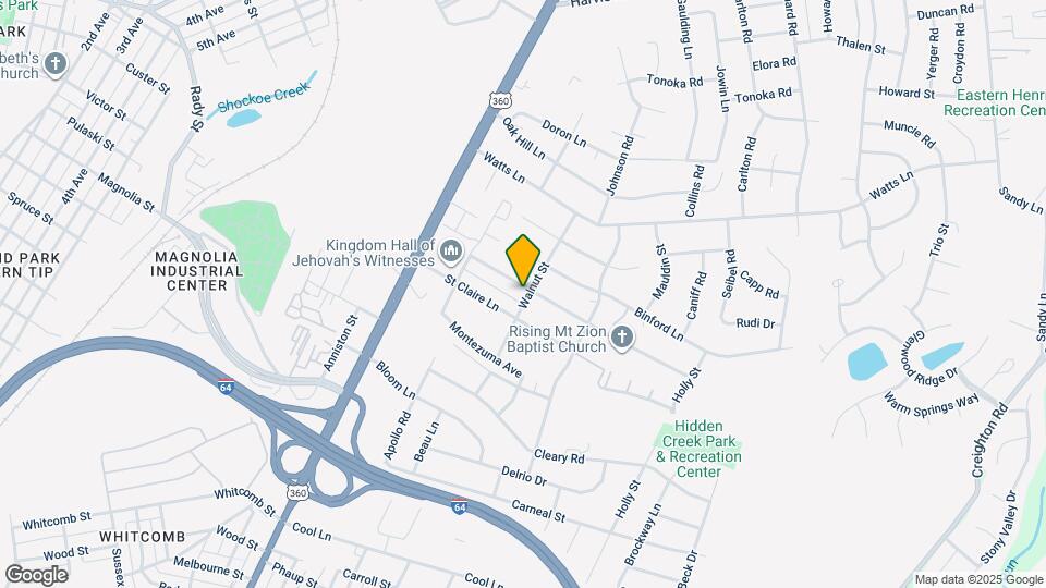 1829 Elkridge Ln Map and Location Details