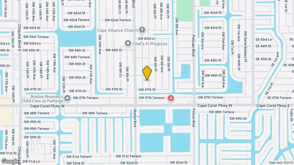 4614 SW 7th Ave Map and Location Details