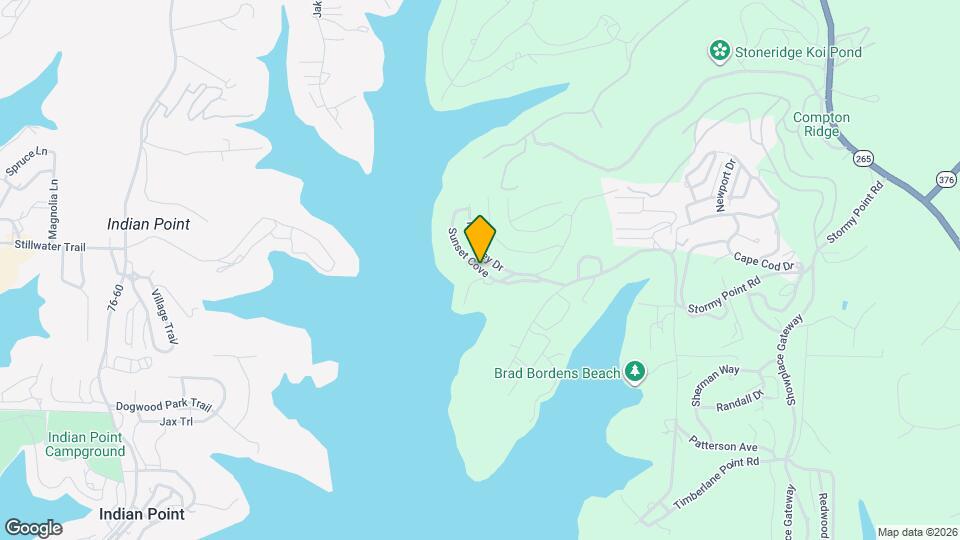 188 E Sunset Cove Ln Map and Location Details