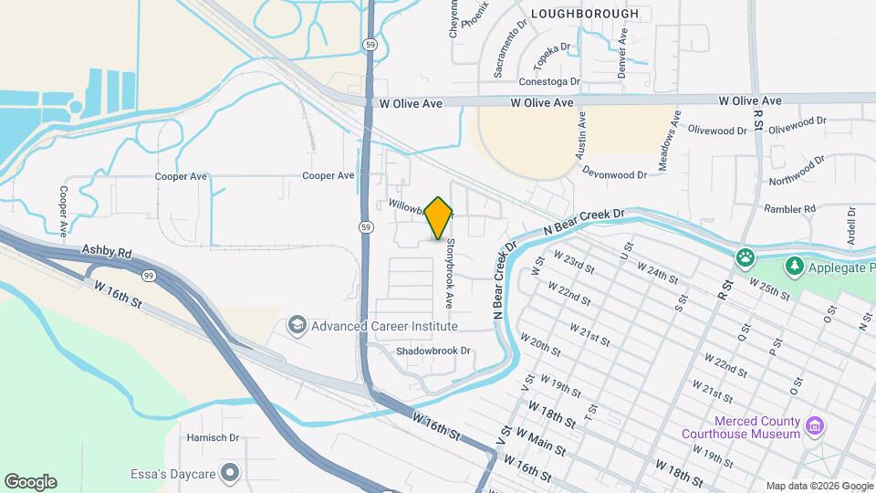 1670 Willowbrook Dr Map and Location Details