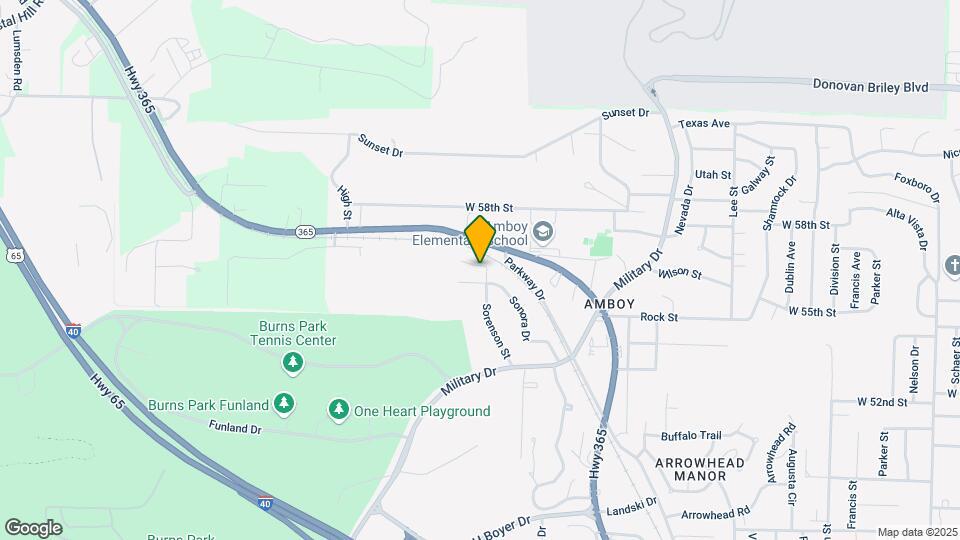 5701 Sorenson St Map and Location Details